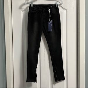 RES DENIM Trashqueen skinny low rise crop denim jeans women’s size 25 NWT